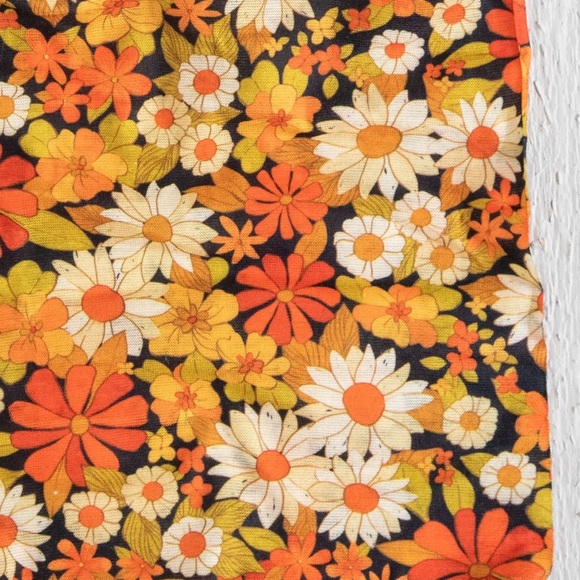 Half Boho Bandeau Headboard - Ditsy Garden Black. 📌PRICE FIRM📌 - Picture 3 of 7